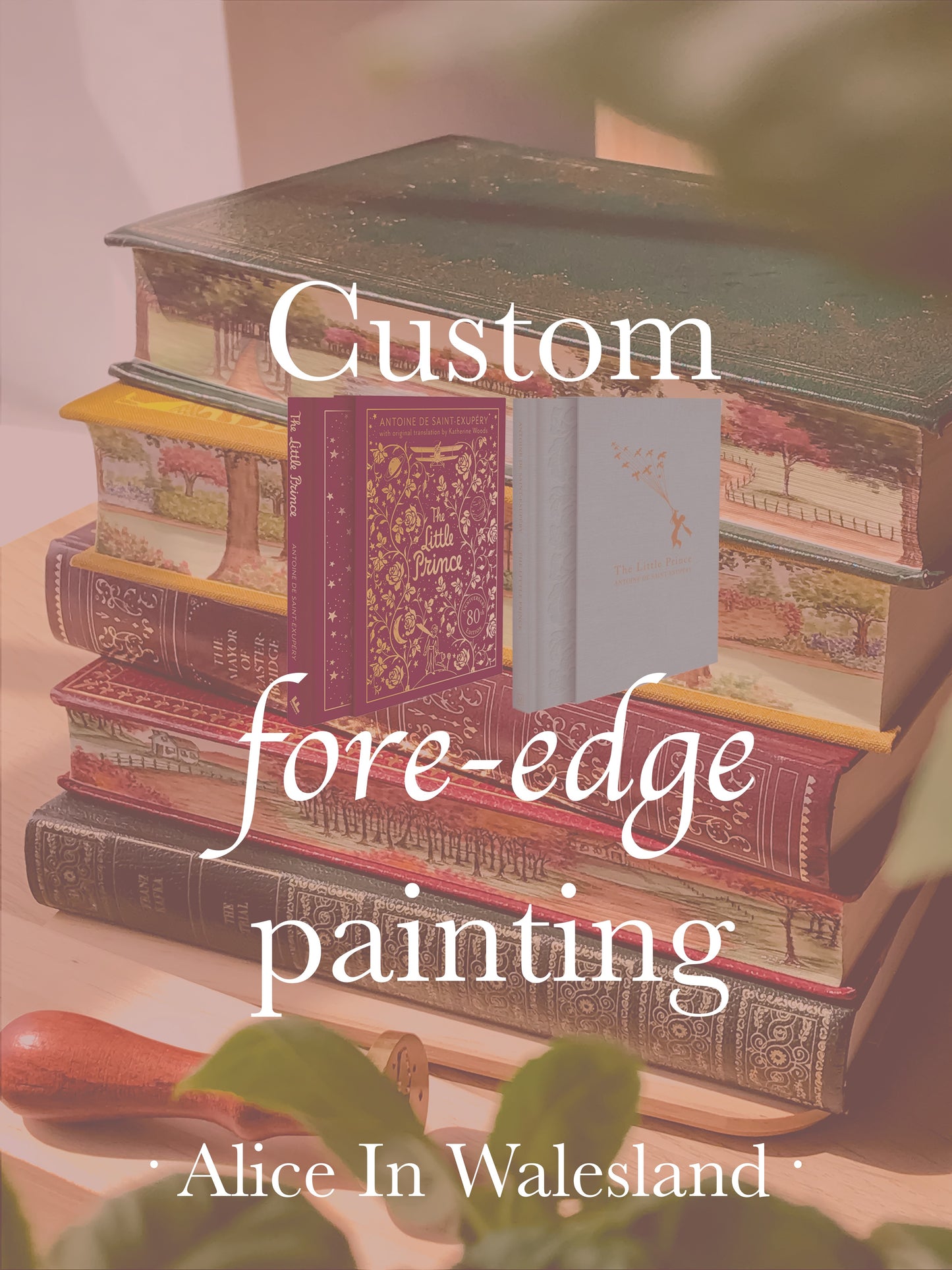 Carol - Custom "The Little Prince" Fore-edge Painting