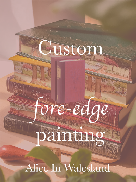 Carrie - Custom "Middlemarch" Fore-edge Painting