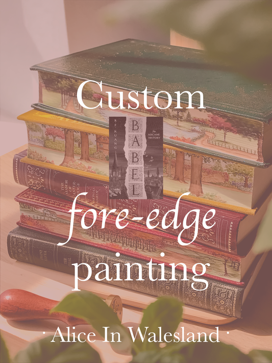 Carrie - Custom "Babel" Fore-edge Painting 1/3