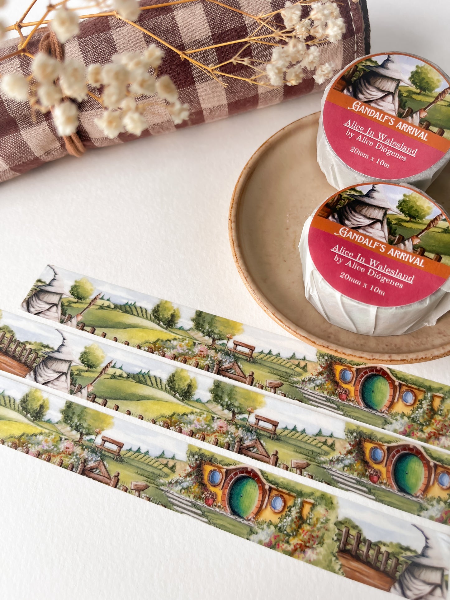 Lord of The Rings & The Hobbit - Washi Tape Set (5pcs)