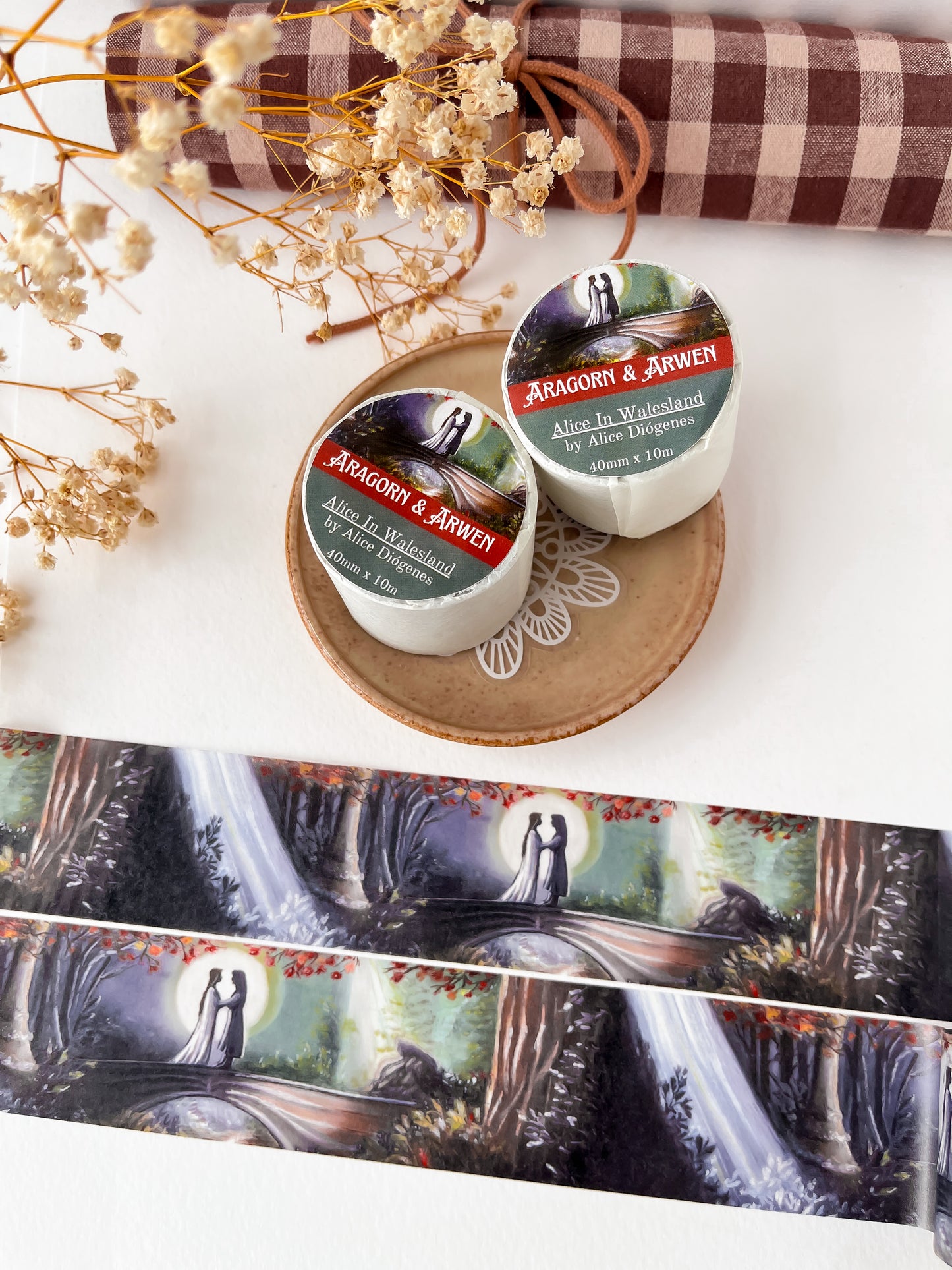 Lord of The Rings & The Hobbit - Washi Tape Set (5pcs)