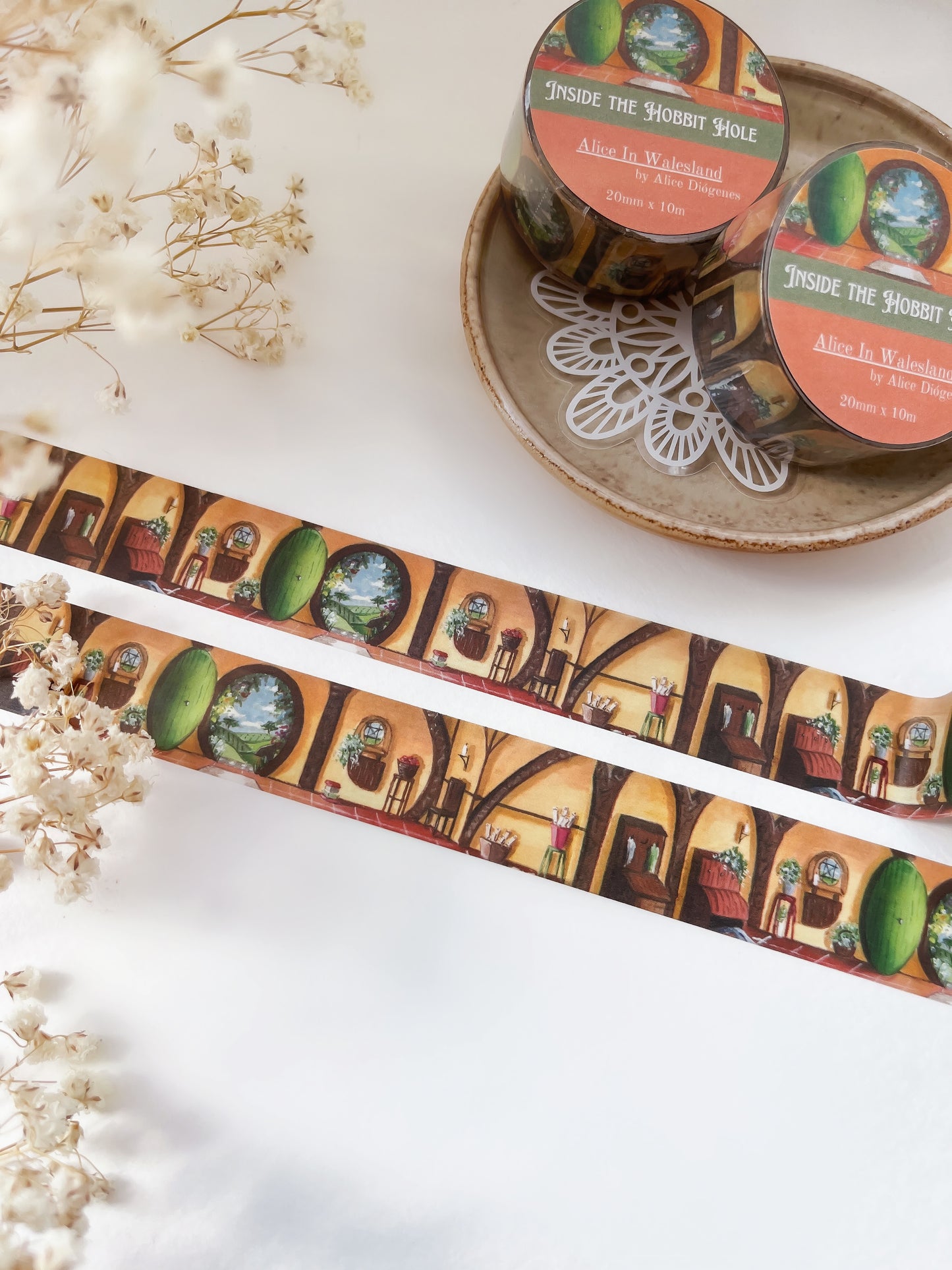 Lord of The Rings & The Hobbit - Washi Tape Set (5pcs)