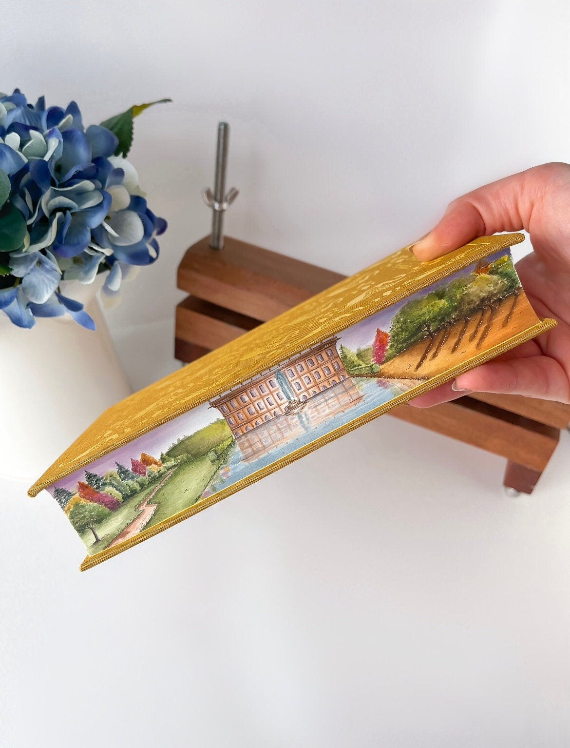 Pride and Prejudice Fore-Edge Painting Front