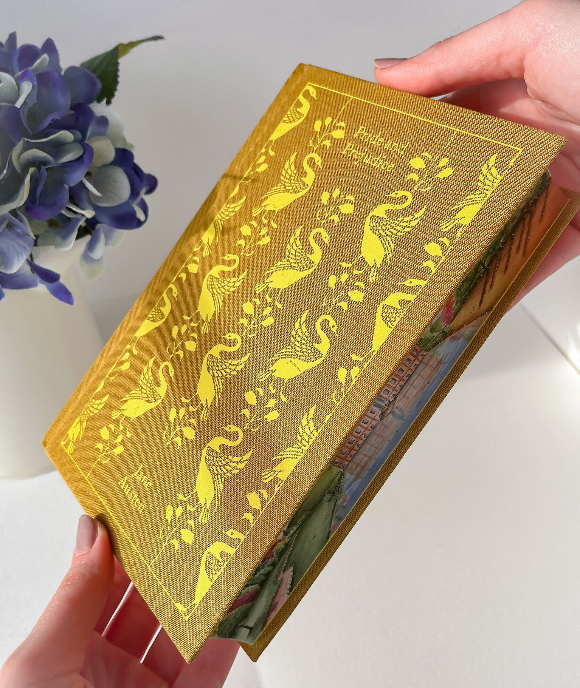 Pride and Prejudice Fore-Edge Painting Book Cover